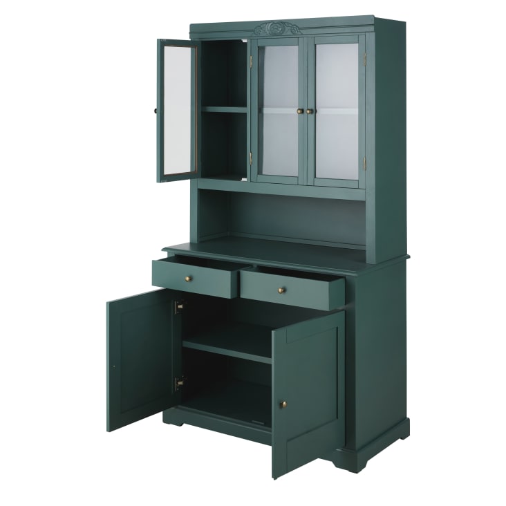 Maisons Du Monde Aimée - Vajillero Con 5puertas Y 2cajones En Verde Abeto