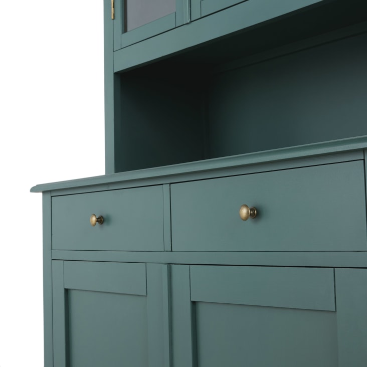 Maisons Du Monde Aimée - Vajillero Con 5puertas Y 2cajones En Verde Abeto