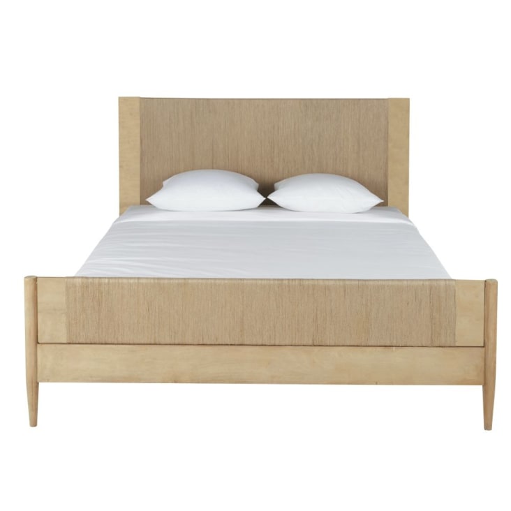 Maisons du Monde Alès - Cama de 160 x 200 de fibra de sisal