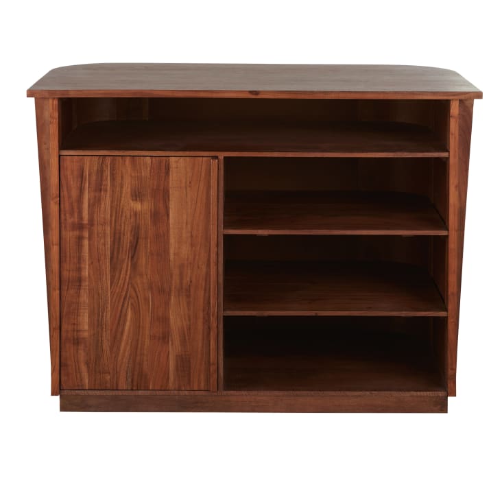 Maisons Du Monde Alya - Mueble Bar Con 1 Puerta De Azulejos Verde