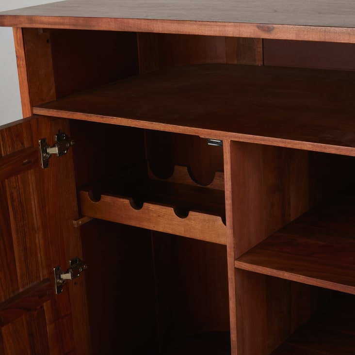 Maisons Du Monde Alya - Mueble Bar Con 1 Puerta De Azulejos Verde