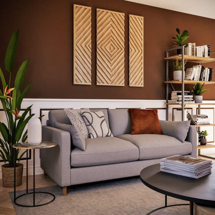 Maisons Du Monde Amine - Mesa Auxiliar De Metal Bronce Y Negro