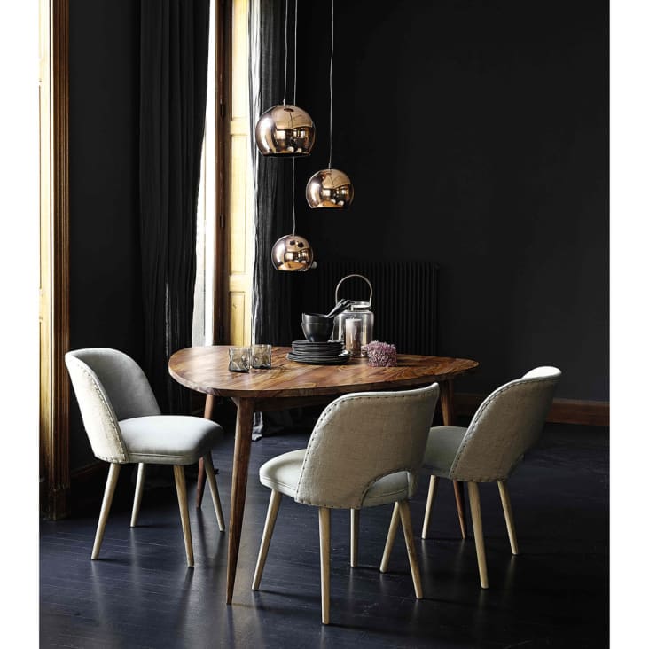 Maisons Du Monde Andersen - Mesa De Comedor Vintage De Sheesham Macizo 6 Personas L.136