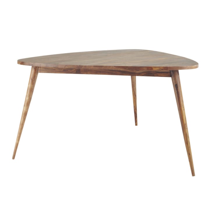 Maisons du Monde Andersen - Mesa de comedor vintage de sheesham macizo 6 personas L.136
