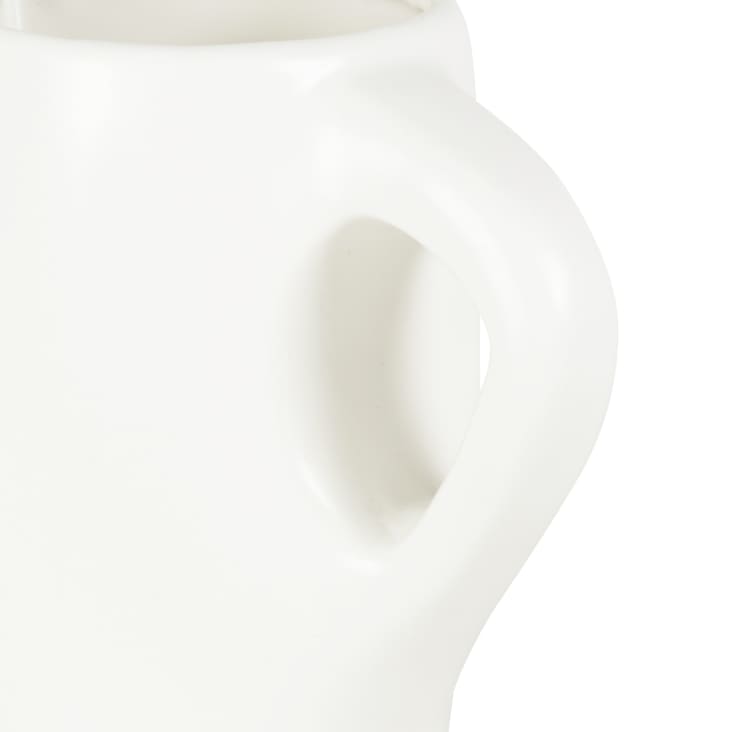 Maisons Du Monde Andrew - Jarra De Gres Blanco De 1 4L