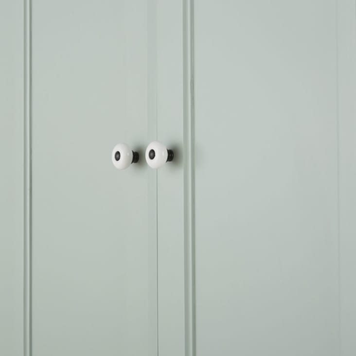 Maisons Du Monde Antwerp - Guardarropa Verde Con 2 Puertas