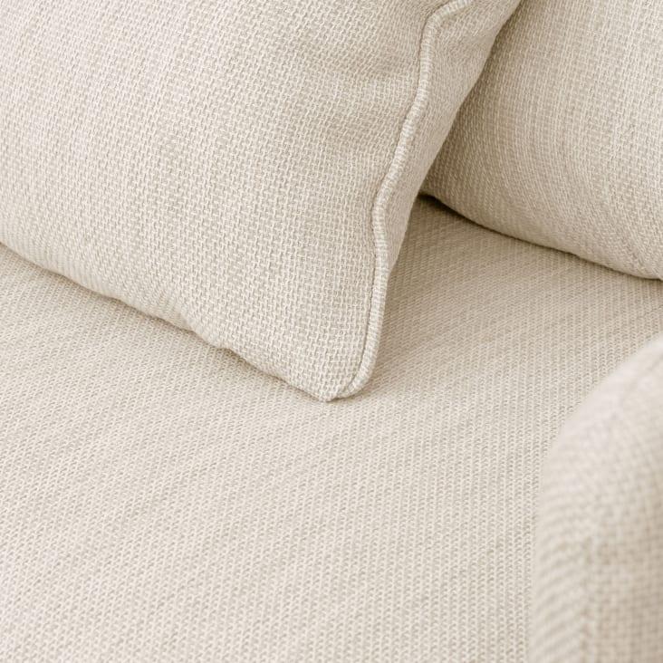 Maisons Du Monde Anvers - Sofá Esquinero Izquierdo De 4/5 Plazas Beige