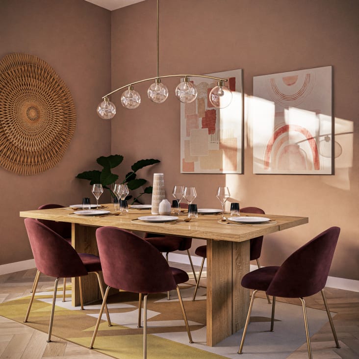 Maisons Du Monde Aram - Lote De 6 - Copa De Vino De Cristal ARAM
