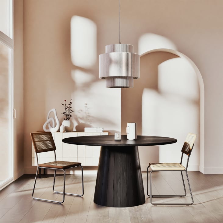 Maisons Du Monde Arondo - Figura Decorativa De Dolomita Blanca De 40 Cm