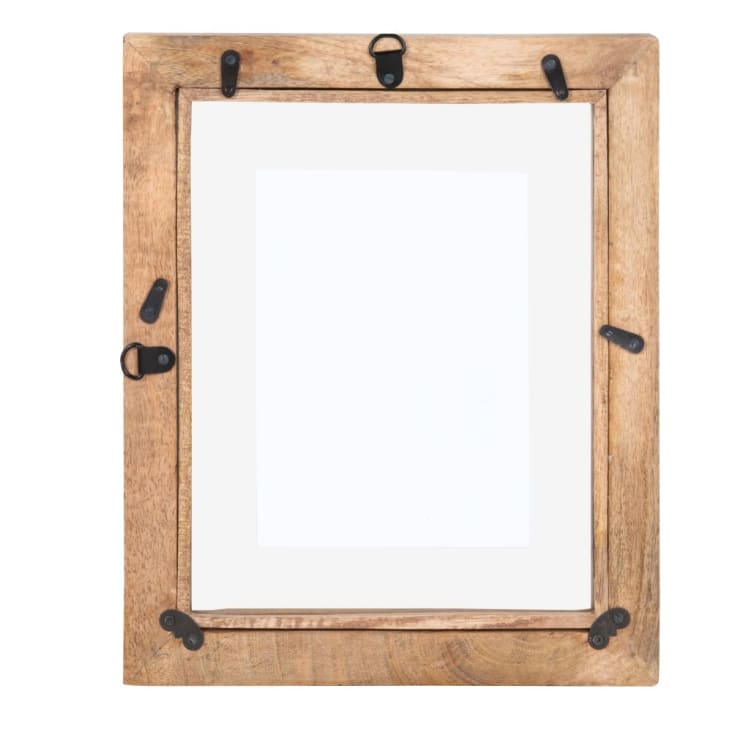 Maisons Du Monde ARSANA - Marco De Fotos De Madera De Mango Marrón 13 X 18