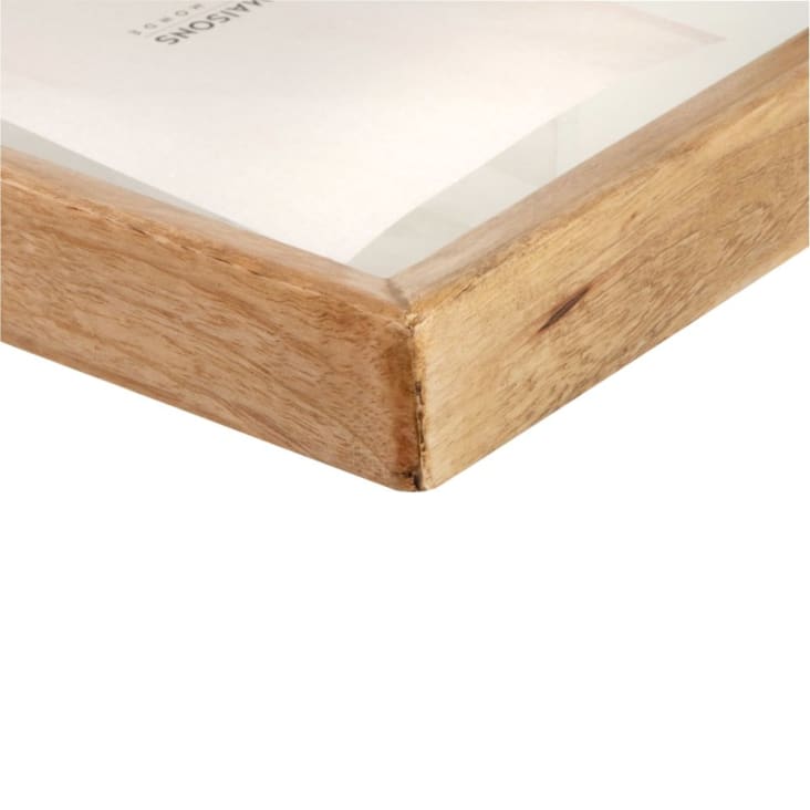Maisons Du Monde ARSANA - Marco De Fotos De Madera De Mango Marrón 13 X 18