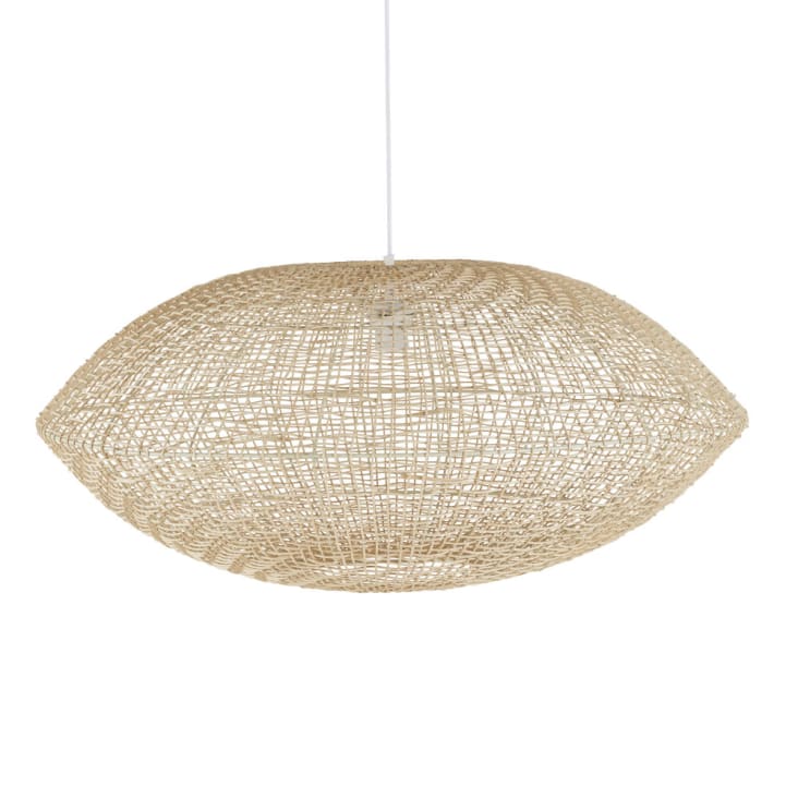 Maisons du Monde ARZON - Lámpara de techo de ratán trenzado