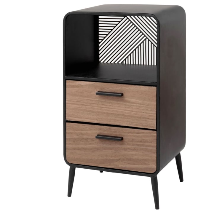 Maisons Du Monde ASHTON - Cajonera Con 1 Compartimento Y 2 Cajones