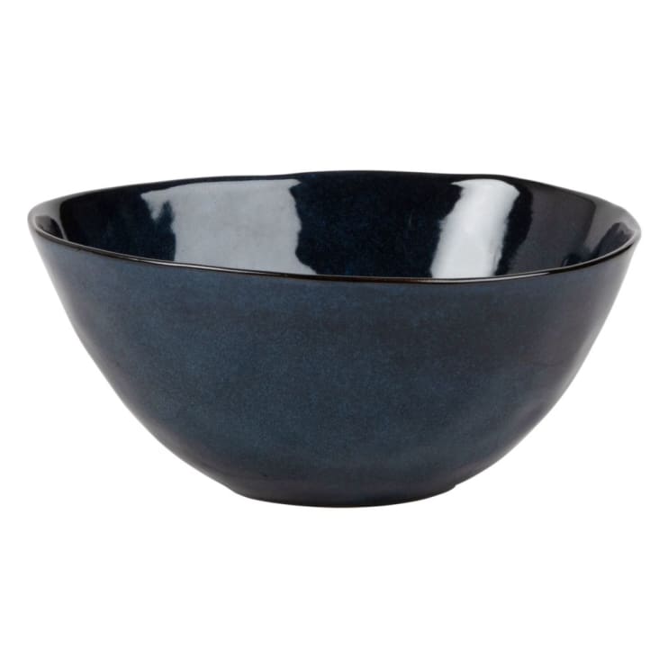 Maisons du Monde ASIAN - Ensaladera de gres azul D. 26