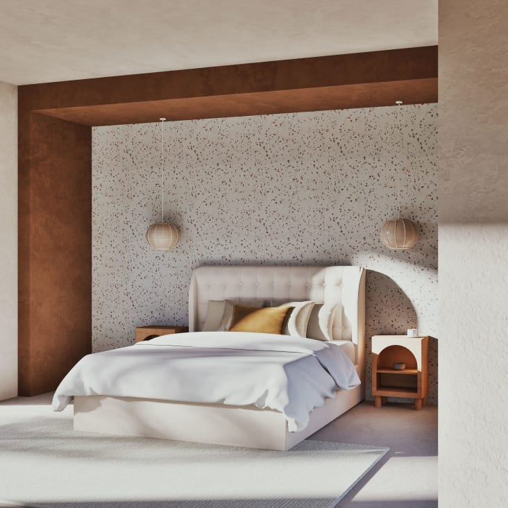 Maisons Du Monde Assouana - Lámpara De Techo De Bambú Beige D.35