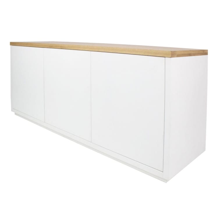 Maisons Du Monde Austral - Aparador Blanco Con 3 Puertas