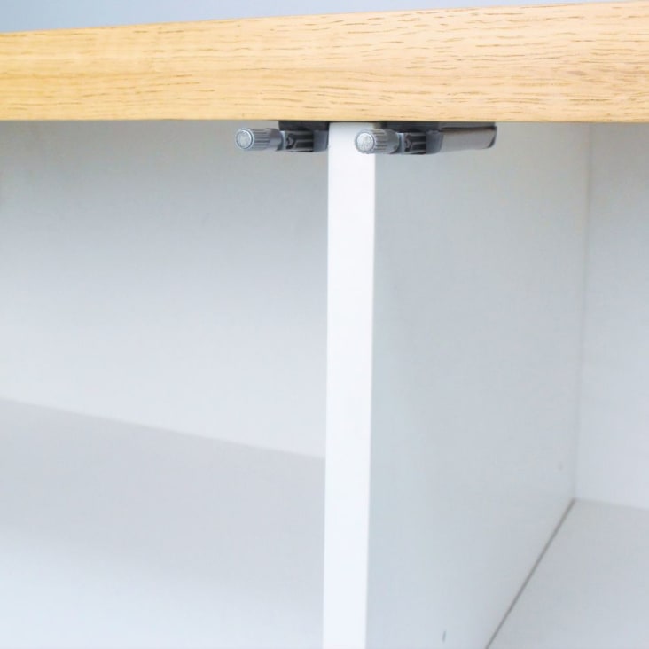 Maisons Du Monde Austral - Aparador Blanco Con 3 Puertas