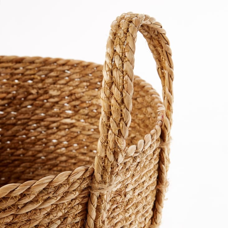 Maisons Du Monde Bandol - 2 Cestas Trenzadas De Junco De Mar