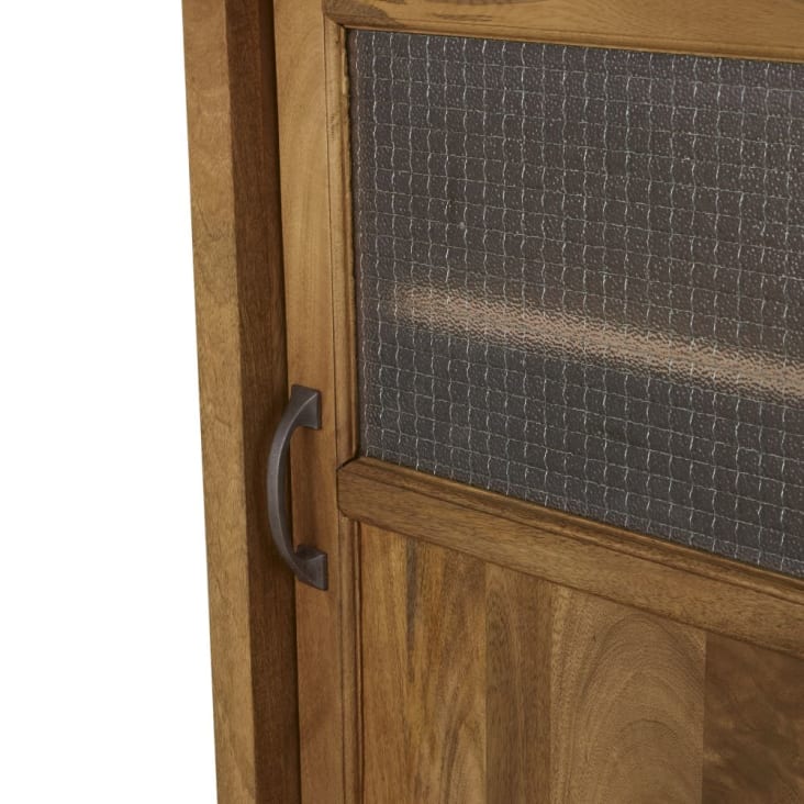 Maisons Du Monde Baryton - Aparador Con 3 Puertas Correderas De Vidrio Armado