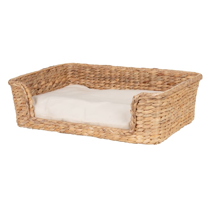 Maisons Du Monde BEDDY - Cesta De Jacinto De Agua Trenzado Beige