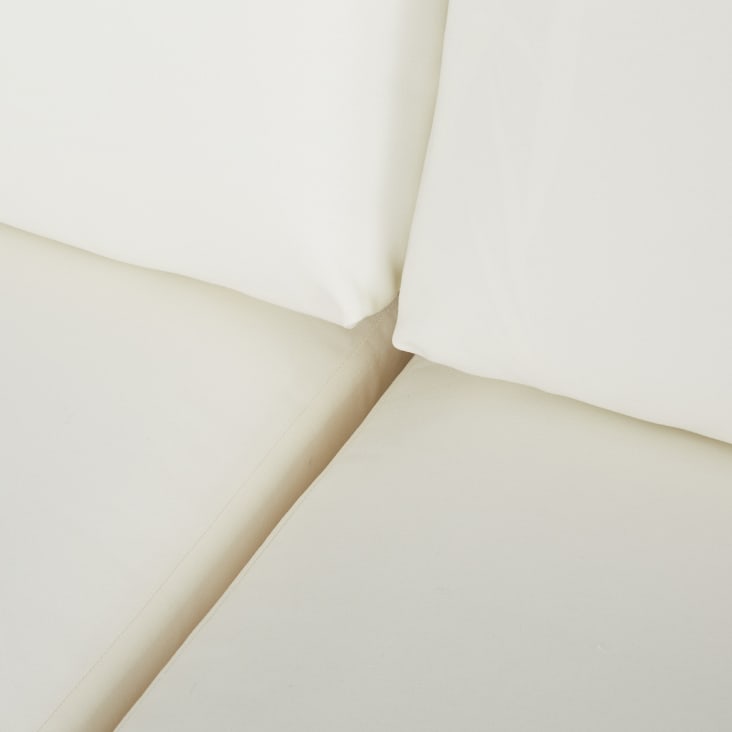 Maisons Du Monde Bedia Business - Funda Para Sofá Profesional De Tejido Reciclado Color Crudo