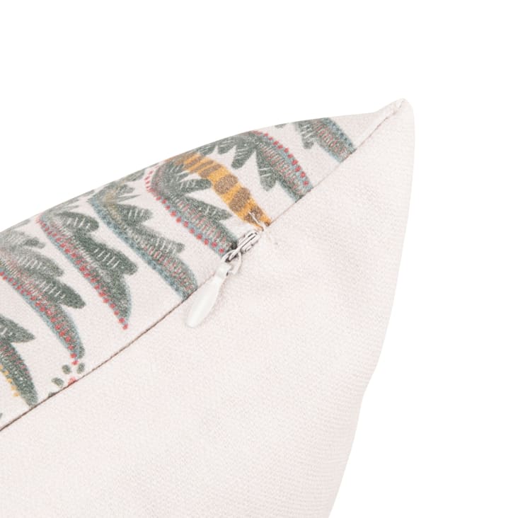 Maisons Du Monde BEHZAD - Funda De Cojín De Algodón Orgánico Con Estampado Exótico 50 X 30