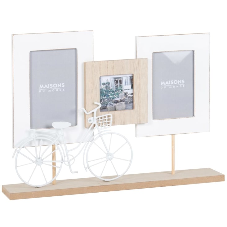 Maisons Du Monde BICYCLETTE - Marco De Sobremesa Para 3 Fotos De 39x27