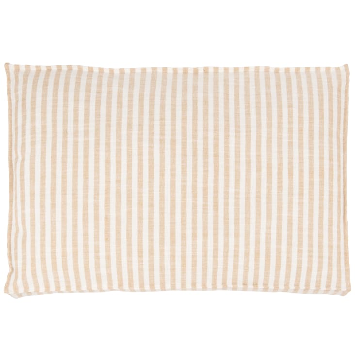 Maisons Du Monde Bill - Cama Para Mascotas De Rayas Beige Y Marrón