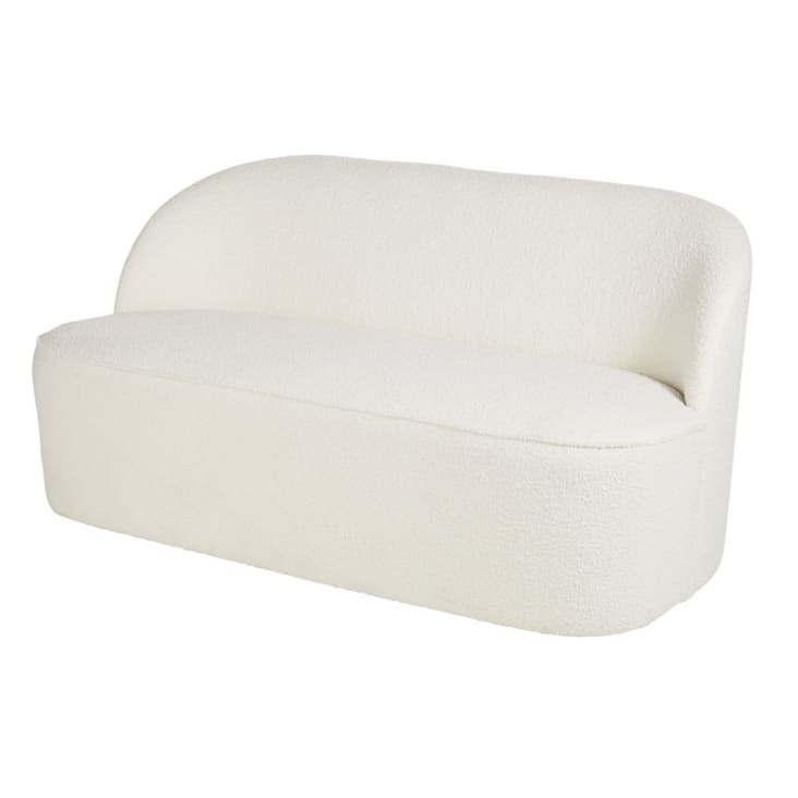 Maisons Du Monde Blackhill Business - Banqueta Profesional De Dos Plazas En Color Blanco