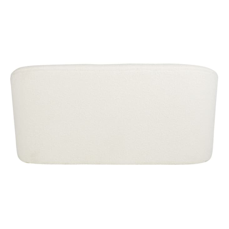 Maisons Du Monde Blackhill Business - Banqueta Profesional De Dos Plazas En Color Blanco