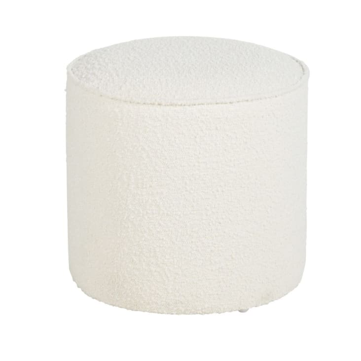 Maisons du Monde Blackhill Business - Puf profesional en color blanco