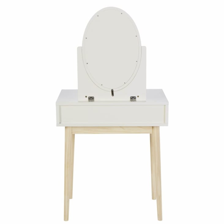 Maisons Du Monde Blush - Tocador Vintage Blanco Y Rosa