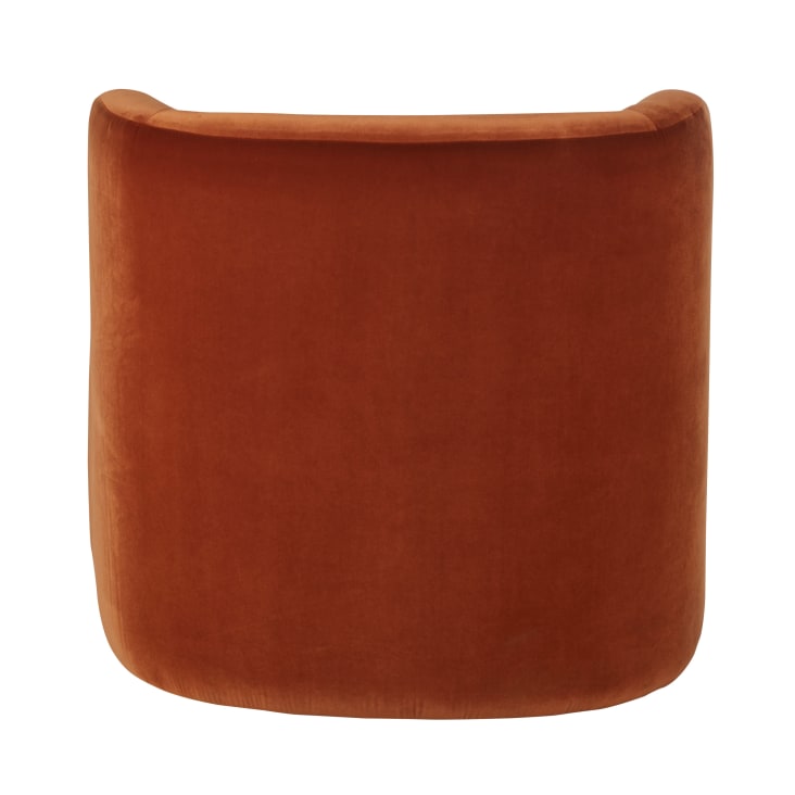 Maisons Du Monde Bobun - Sillón De Terciopelo Color Avellana