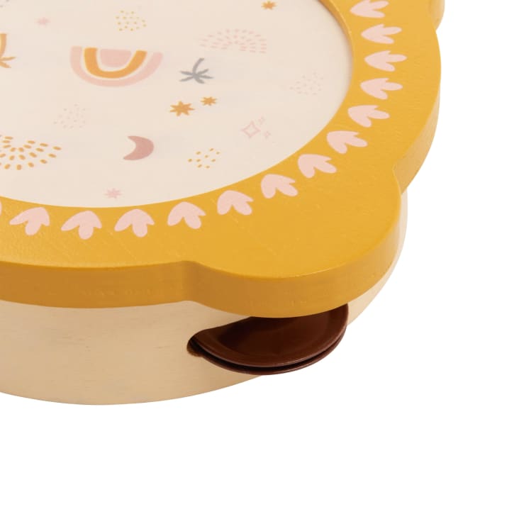 Maisons Du Monde Bonheur - Pandereta Con Estampados Multicolores