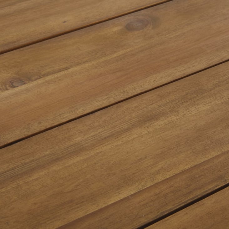 Maisons Du Monde Boréal - Mesa De Jardín De Acacia Maciza Para 6/8 Personas L.180