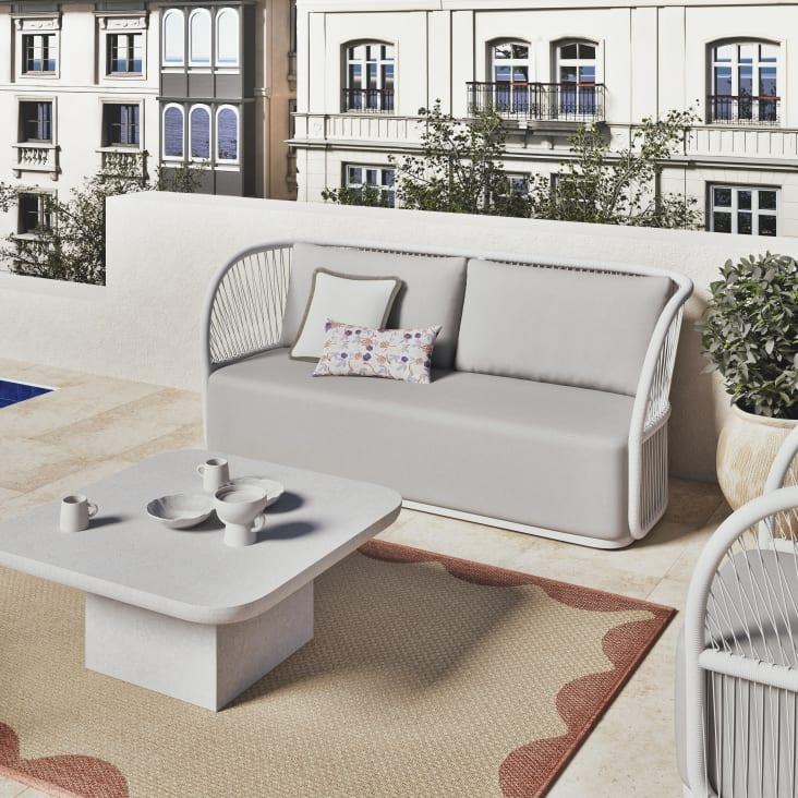 Maisons Du Monde Bourgeoisie - Lote De 6 - Plato Hondo De Loza Blanca