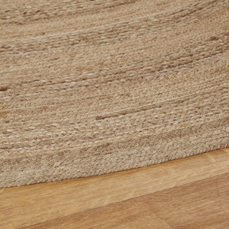 Maisons Du Monde BRAGA - Alfombra Redonda De Yute Tejido Beige D. 250