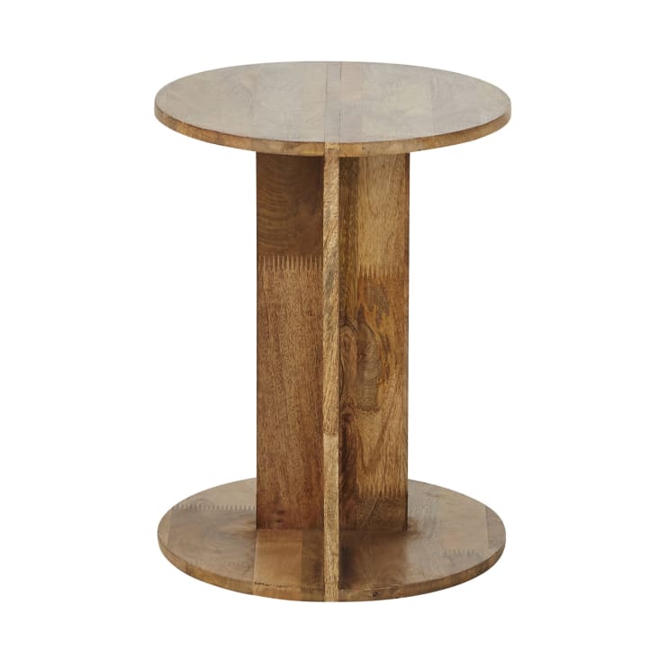 Maisons Du Monde BRUNO - Mesa Auxiliar De Madera De Mango