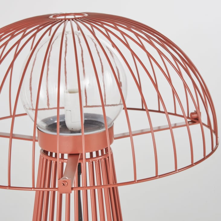 Maisons Du Monde Buenos Aires - Lámpara De Alambre Con Forma De Seta De Metal Terracota