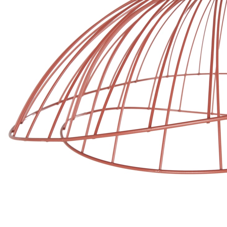 Maisons Du Monde Buenos Aires - Pantalla Para Lámpara De Techo De Metal Marrón