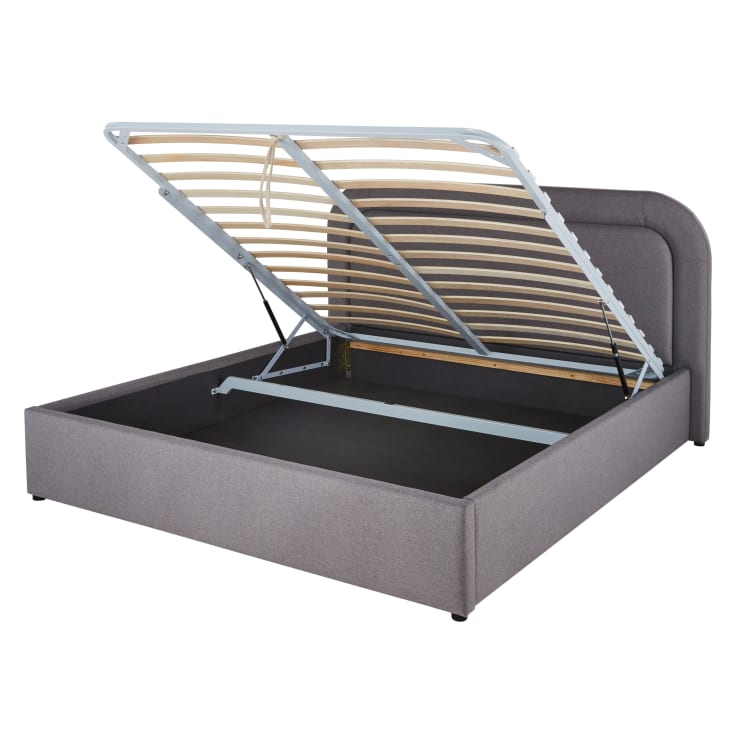 Maisons Du Monde Buldos - Cama Com Arcón De 180 X 200 Con Somier De Láminas