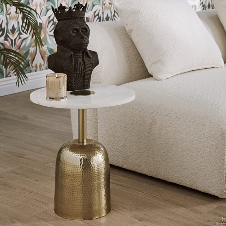 Maisons Du Monde Busto Negro De Mono Con Corona Alt.37