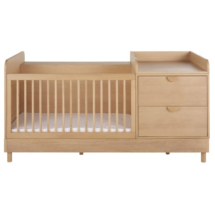 Maisons Du Monde Caldera - Cama Evolutiva Para Bebé Combinada Con 2 Cajones Long. 190