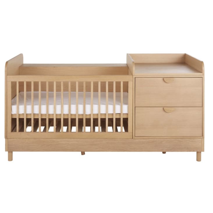 Maisons du Monde Caldera - Cama evolutiva para bebé combinada con 2 cajones Long. 190