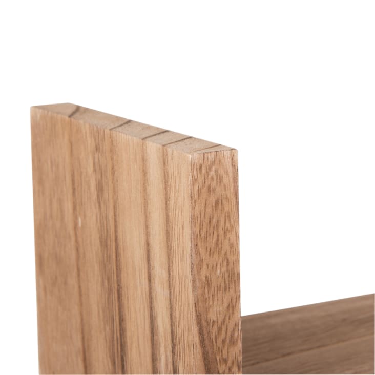 Maisons Du Monde CANDICE - Estanterías De Madera De Paulonia (x3)