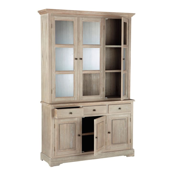 Maisons Du Monde Cavaillon - Alacena 6 Puertas 3 Cajones De Paulownia