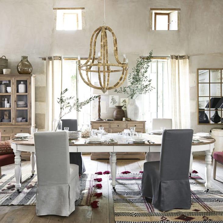 Maisons Du Monde Cavaillon - Alacena 6 Puertas 3 Cajones De Paulownia