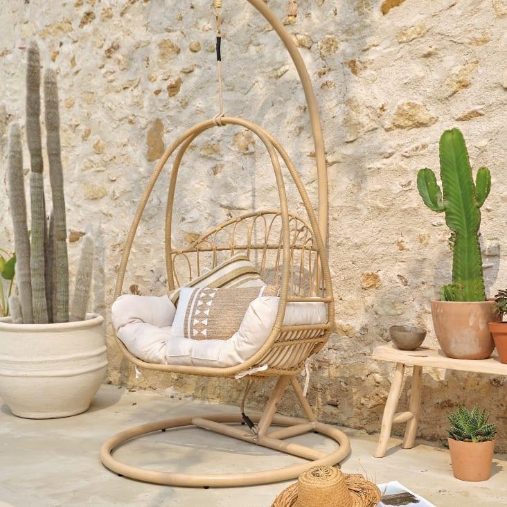 Maisons Du Monde Cebu - Pie Para Sillón Colgante De Metal Beige