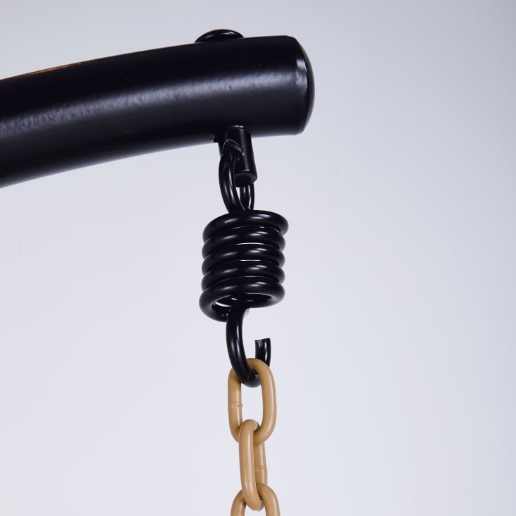 Maisons Du Monde Cebu - Pie Para Sillón Colgante De Metal Negro