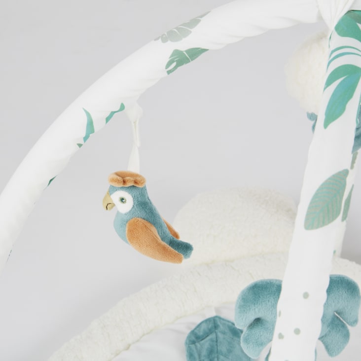 Maisons Du Monde CHAMAREL - Alfombra De Actividades Con Diseño De Perezosos Multicolor